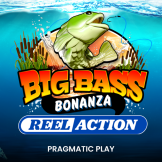 Big Bass Bonanza Reel Action logotipas