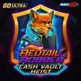 Redtail Robber Cash Vault Heist logotipas