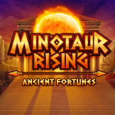 Ancient Fortunes Minotaur Rising logotipas