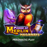 Power of Merlin Megaways logotipas