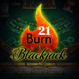 21 Burn Blackjack logotipas