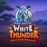 Full Moon White Thunder logotipas