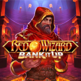 Red Wizard Bank It Up logotipas