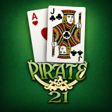 Pirate 21 Blackjack logotipas