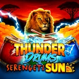 Thunder Drums Serengeti Sun logotipas