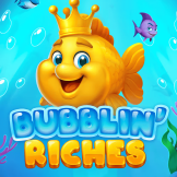 Bubblin Riches logotipas