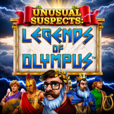 Unusual Suspects Legends of Olympus logotipas