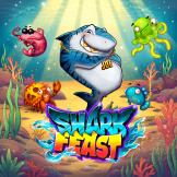 Shark Feast logotipas