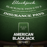 American Blackjack logotipas