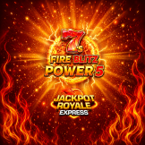 7s Fire Blitz Power 5 Jackpot Royale Express logotipas