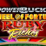 PowerBucks Wheel of Fortune Ruby Riches logotipas
