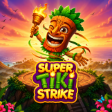 Super Tiki Strike logotipas