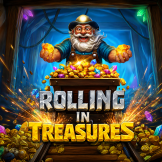 Rolling in Treasures logotipas
