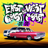 East Coast vs West Coast logotipas