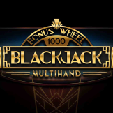 Blackjack Bonus Wheel 1000 logotipas