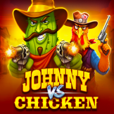 Johnny vs Chicken logotipas