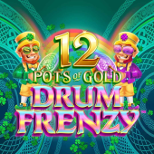 12 Pots of Gold Drum Frenzy logotipas