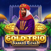 Gold Trio Sinbads Riches logotipas