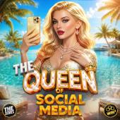 THE Queen of Social Media logotipas