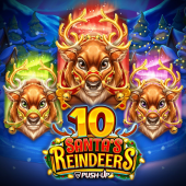 10 Santas Reindeers logotipas