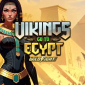 Vikings Go To Egypt Wild Fight logotipas