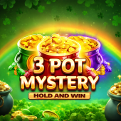 3 Pot Mystery Hold and Win logotipas