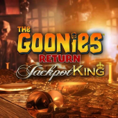 The Goonies Return Jackpot King logotipas