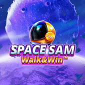 Space Sam Walk and Win logo