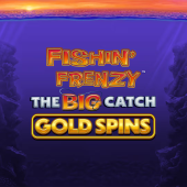 Fishin Frenzy The Big Catch Gold Spins logotipas
