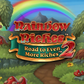 Rainbow Riches Road to Even More Riches 2 logotipas