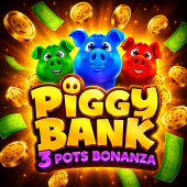 Piggy Bank: 3 Pots Bonanza logotipas