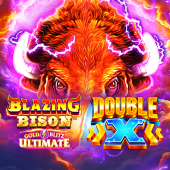 Blazing Bison Gold Blitz Ultimate DOUBLE X logotipas