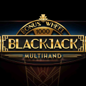 Blackjack Bonus Wheel 1000 logotipas