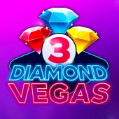 3 Diamond Vegas logotipas