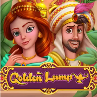 Golden Lamp logotipas