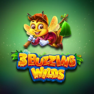 3 Buzzing Wilds logotipas