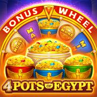 4 Pots of Egypt: Bonus Wheel logotipas