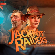 Jackpot Raiders logotipas