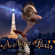A Night in Paris logotipas