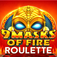 9 Masks Of Fire Roulette logotipas