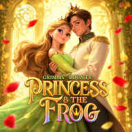 Grimms’ Bounty: Princess & the Frog logotipas
