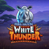 Full Moon White Thunder logotipas