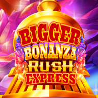 Bigger Bonanza Rush Express logotipas