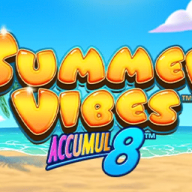 Summer Vibes Accumul8 logotipas