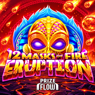 12 Masks of Fire Eruption Prize Flow logotipas
