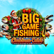 Big Game Fishing Christmas Catch logotipas