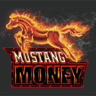 Mustang Money logotipas