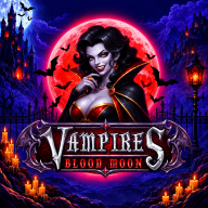 Vampires: Blood Moon logotipas