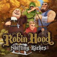 Robin Hood: Shifting Riches logotipas