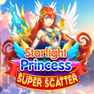 Starlight Princess Super Scatter logotipas